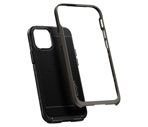 SPIGEN Etui Neo Hybrid do iPhone 12 gun metal - 1380781 - zdjęcie 4